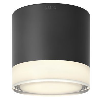 Astro Lighting Ottawa LED Flushmount Light - Color: Black - 1474003