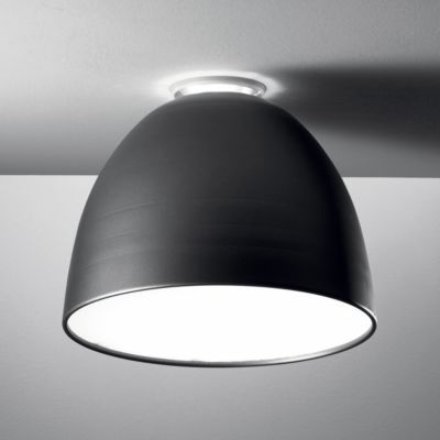 Artemide Nur LED Flushmount Light - Color: Grey - Size: Large - USC-A243508