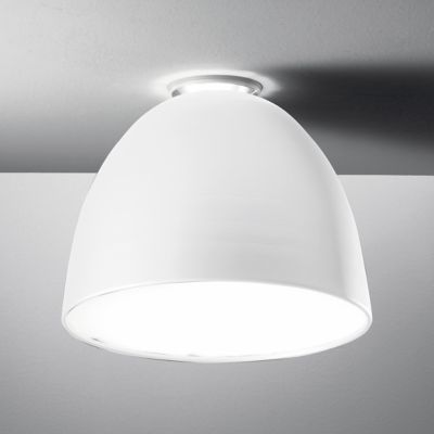 Artemide Nur LED Flushmount Light - Color: White - Size: Small - USC-A24660