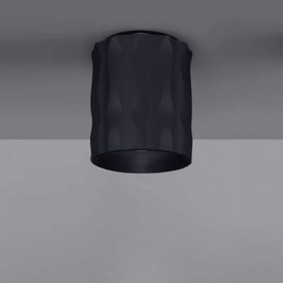 Artemide Fiamma LED Ceiling Light - Color: Black - Size: Short - USC-198802