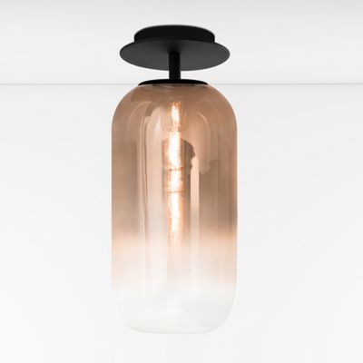 Artemide Gople Mini Semi-Flushmount Light - Color: Copper - Size: Small - U