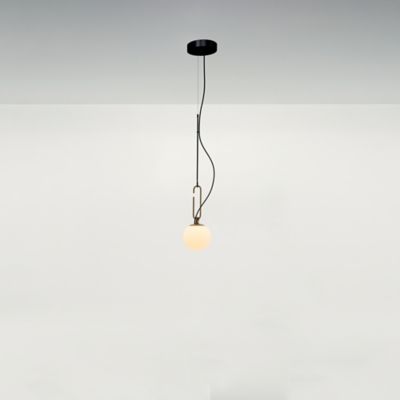 Artemide NH Pendant Light - Color: White - Size: 6  - USC-1280018A