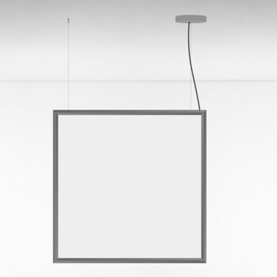 Artemide Discovery Space LED Linear Chandelier Light - Color: Silver - USC-