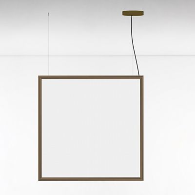 Artemide Discovery Space LED Linear Chandelier Light - Color: Bronze - USC-