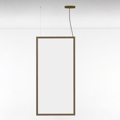 Artemide Discovery Space Rectangular LED Linear Chandelier Light - Color: B