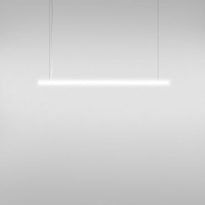 Artemide Alphabet of Light LED Linear Chandelier - Color: White - Size: 71