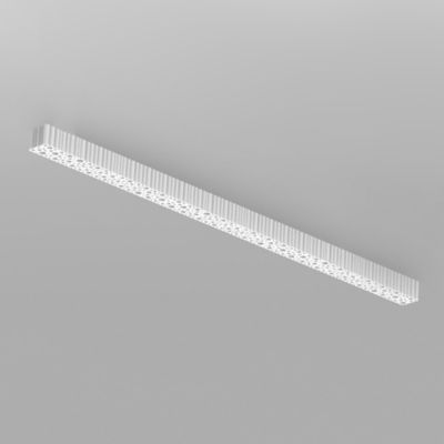 Artemide Calipso LED Linear Flushmount Light - Color: White - Size: Medium 