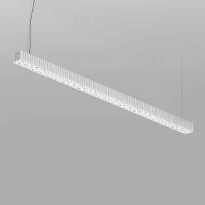 Artemide Calipso LED Linear Chandelier Light - Color: White - Size: Medium 