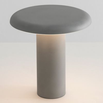 Artemide Takku Portable LED Table Lamp - Color: Grey - USC-0151025A