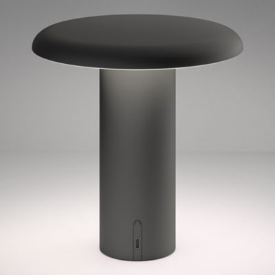 Artemide Takku Portable LED Table Lamp - Color: Black - USC-0151045A