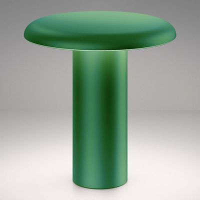 Artemide Takku Portable LED Table Lamp - Color: Green - USC-0151065A