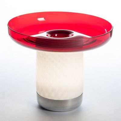 Artemide Bonta Rechargeable LED Table Lamp - Color: Red - USC-0150145A