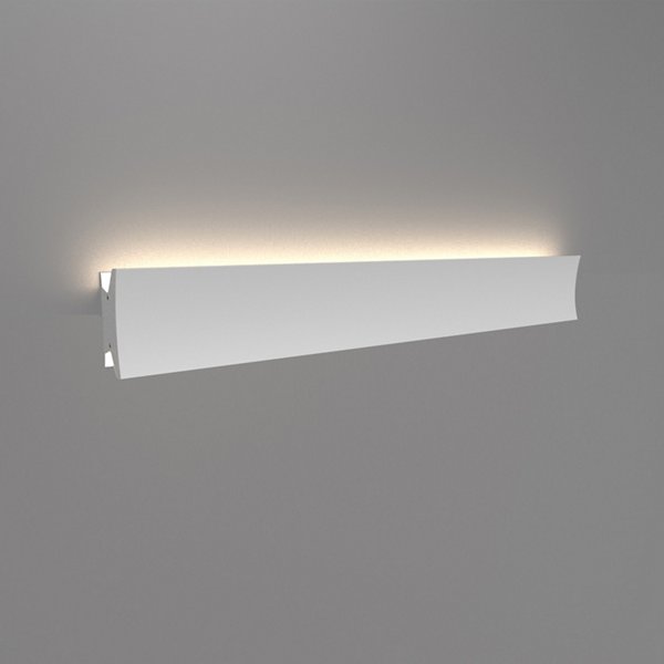 Artemide Lineacurve 36-Inch Mono LED Wall/Ceiling Light - Color: White - US