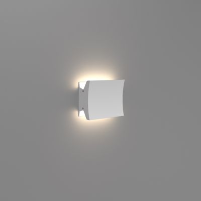 Artemide Lineacurve Mini Dual LED Wall/Ceiling Light - Color: White - Size:
