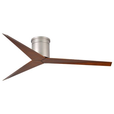 Atlas Fan Company Eliza-H Flushmount Ceiling Fan - Color: Metallics - Blade