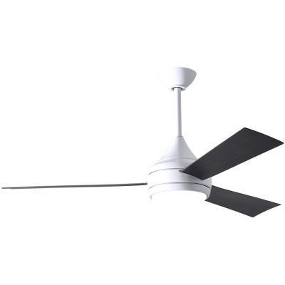 Atlas Fan Company Donaire LED Outdoor Ceiling Fan - Color: White - DA-WH-BB