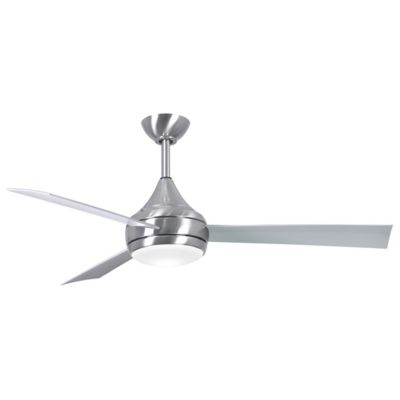 Atlas Fan Company Donaire LED Outdoor Ceiling Fan - Color: Silver - DA-BS-W