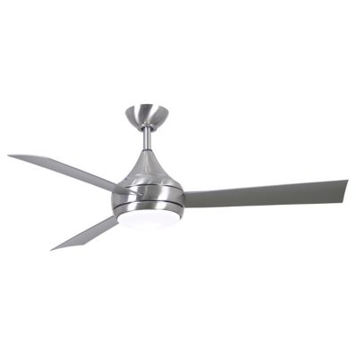 Atlas Fan Company Donaire LED Outdoor Ceiling Fan - Color: Silver - DA-BS-B