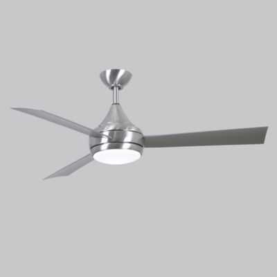 Atlas Fan Company Donaire LED Outdoor Ceiling Fan - Color: Silver - DA-BS-B