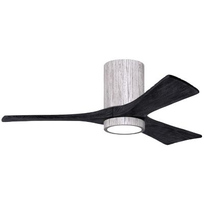 Atlas Fan Company Irene-HLK LED Flushmount 3 Blade Ceiling Fan - Color: Nat