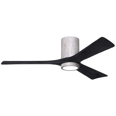 Atlas Fan Company Irene-HLK LED Flushmount 3 Blade Ceiling Fan - Color: Nat