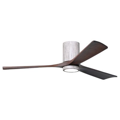 Atlas Fan Company Irene-HLK LED Flushmount 3 Blade Ceiling Fan - Color: Nat