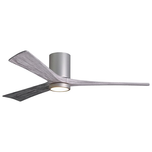 Atlas Fan Company Irene-HLK LED Flushmount 3 Blade Ceiling Fan