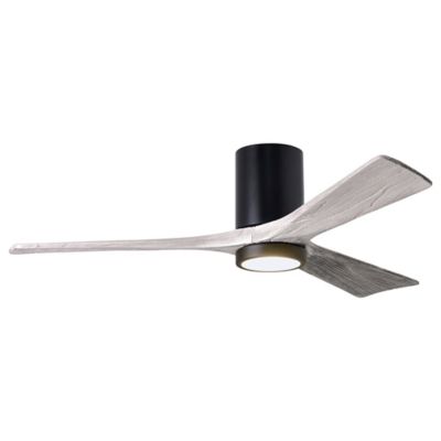 Atlas Fan Company Irene-HLK LED Flushmount 3 Blade Ceiling Fan - Color: Mat