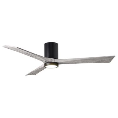 Atlas Fan Company Irene-HLK LED Flushmount 3 Blade Ceiling Fan - Color: Mat