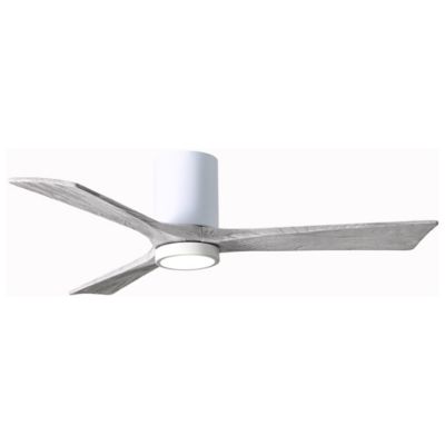 Atlas Fan Company Irene-HLK LED Flushmount 3 Blade Ceiling Fan - Color: Glo