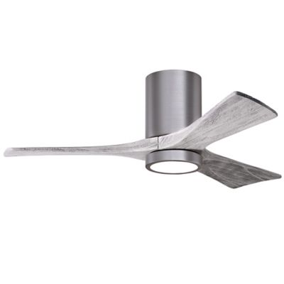 Atlas Fan Company Irene-HLK LED Flushmount 3 Blade Ceiling Fan - Color: Mat