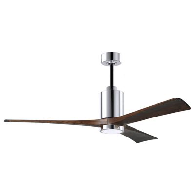 Atlas Fan Company Patricia 3-Blade LED Ceiling Fan - Color: Silver - PA3-CR