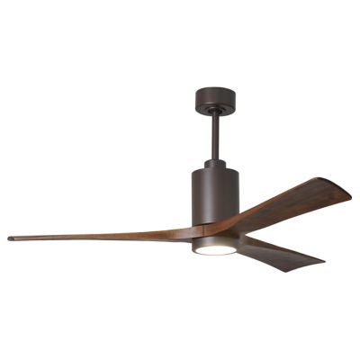 Atlas Fan Company Patricia 3-Blade LED Ceiling Fan - Color: Bronze - PA3-TB