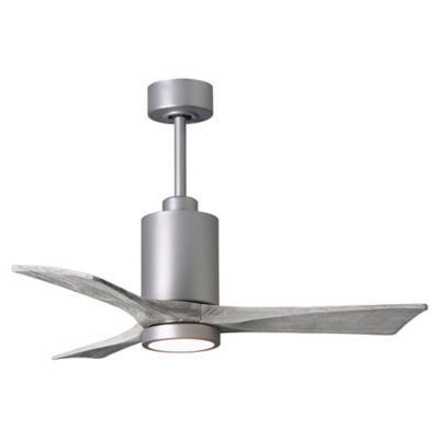 Atlas Fan Company Patricia 3-Blade LED Ceiling Fan - Color: Silver - PA3-BN