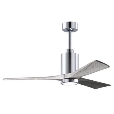 Atlas Fan Company Patricia 3-Blade LED Ceiling Fan - Color: Silver - PA3-CR