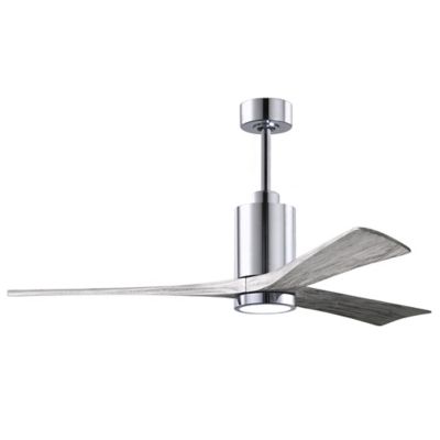 Atlas Fan Company Patricia 3-Blade LED Ceiling Fan - Color: Silver - PA3-CR