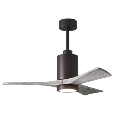 Atlas Fan Company Patricia 3-Blade LED Ceiling Fan - Color: Bronze - PA3-TB