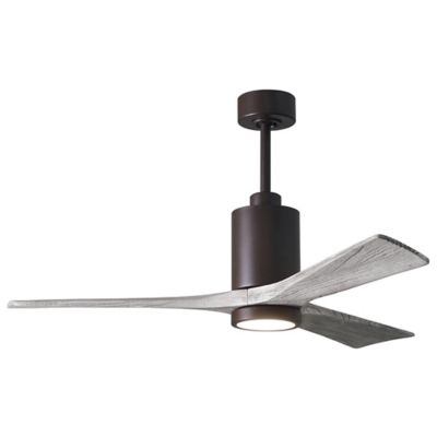 Atlas Fan Company Patricia 3-Blade LED Ceiling Fan - Color: Bronze - PA3-TB