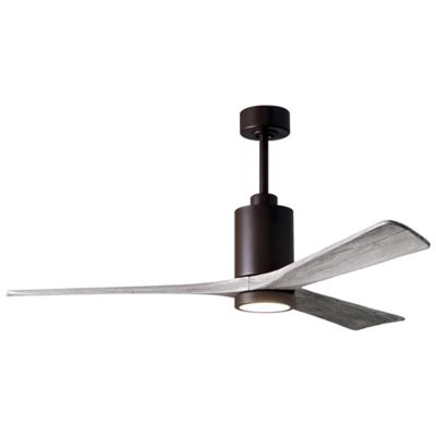 Atlas Fan Company Patricia 3-Blade LED Ceiling Fan - Color: Bronze - PA3-TB