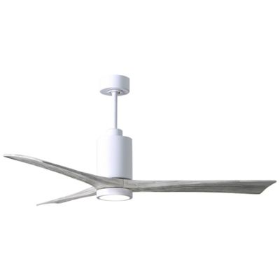 Atlas Fan Company Patricia 3-Blade LED Ceiling Fan - Color: White - PA3-WH-