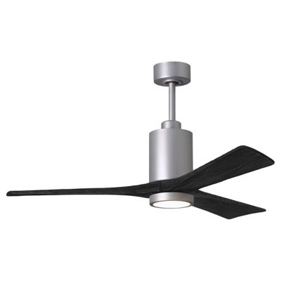 Atlas Fan Company Patricia 3-Blade LED Ceiling Fan - Color: Silver - PA3-BN