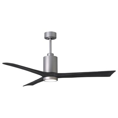 Atlas Fan Company Patricia 3-Blade LED Ceiling Fan - Color: Silver - PA3-BN