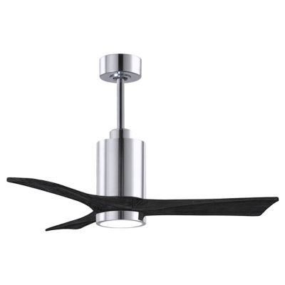 Atlas Fan Company Patricia 3-Blade LED Ceiling Fan - Color: Silver - PA3-CR