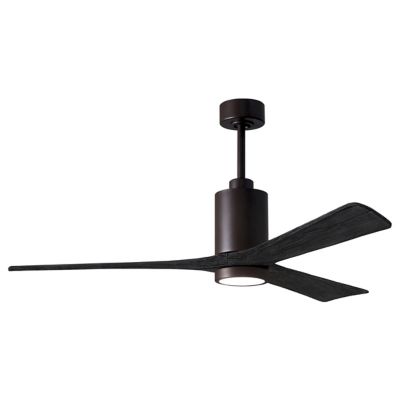 Atlas Fan Company Patricia 3-Blade LED Ceiling Fan - Color: Bronze - PA3-TB