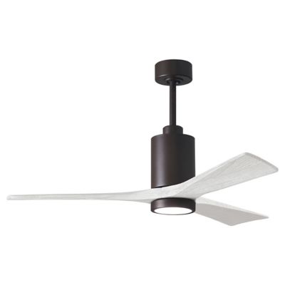 Atlas Fan Company Patricia 3-Blade LED Ceiling Fan - Color: Bronze - PA3-TB