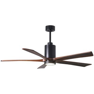 Atlas Fan Company Patricia 5-Blade LED Ceiling Fan - Color: Black - PA5-BK-