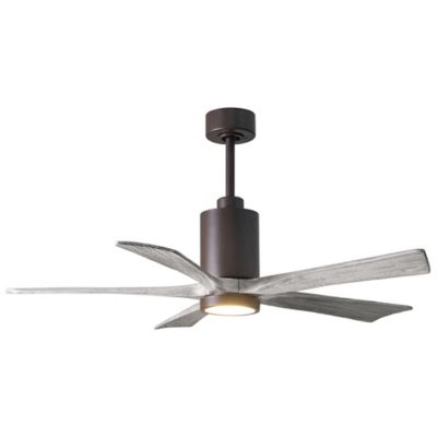 Atlas Fan Company Patricia 5-Blade LED Ceiling Fan - Color: Bronze - PA5-TB