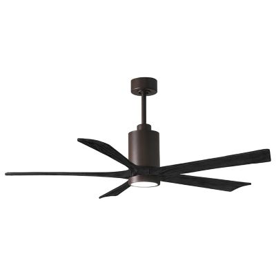 Atlas Fan Company Patricia 5-Blade LED Ceiling Fan - Color: Bronze - PA5-TB