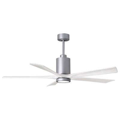 Atlas Fan Company Patricia 5-Blade LED Ceiling Fan - Color: Silver - PA5-BN