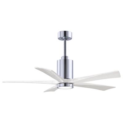 Atlas Fan Company Patricia 5-Blade LED Ceiling Fan - Color: Silver - PA5-CR